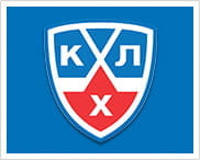 Il logo della Kontinental Hockey League, lega di hockey su ghiaccio transnazionale russa.
