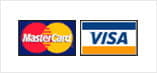 Il logo di VISA e Mastercard